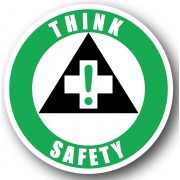DuraStripe rond veiligheidsteken / THINK SAFETY